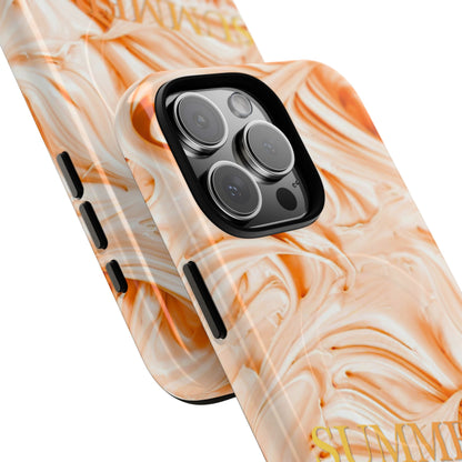 Marble Citrus Phone Case — Tough Magnetic Protective Case