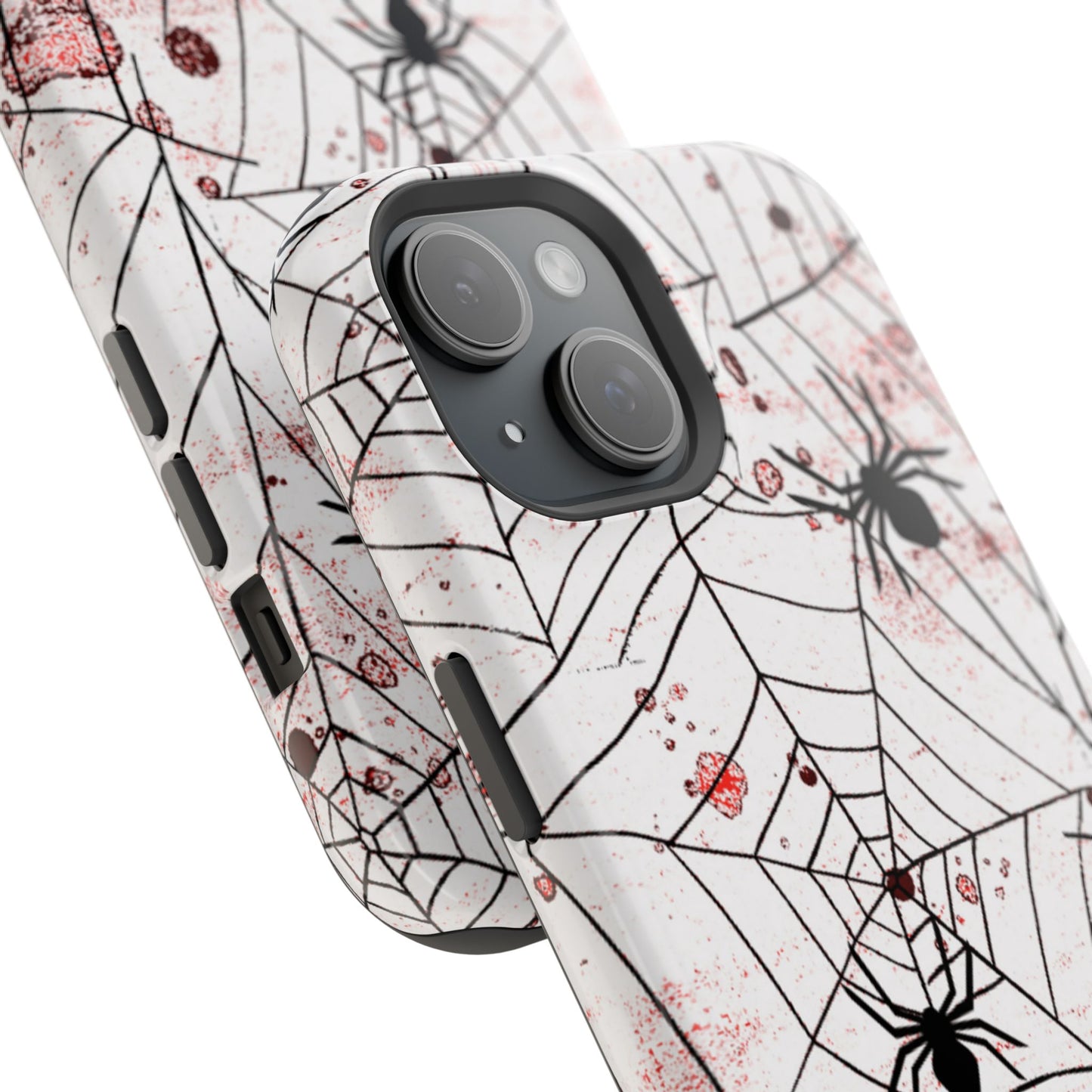 Wireless-Charging Compatible Case – Blood Web