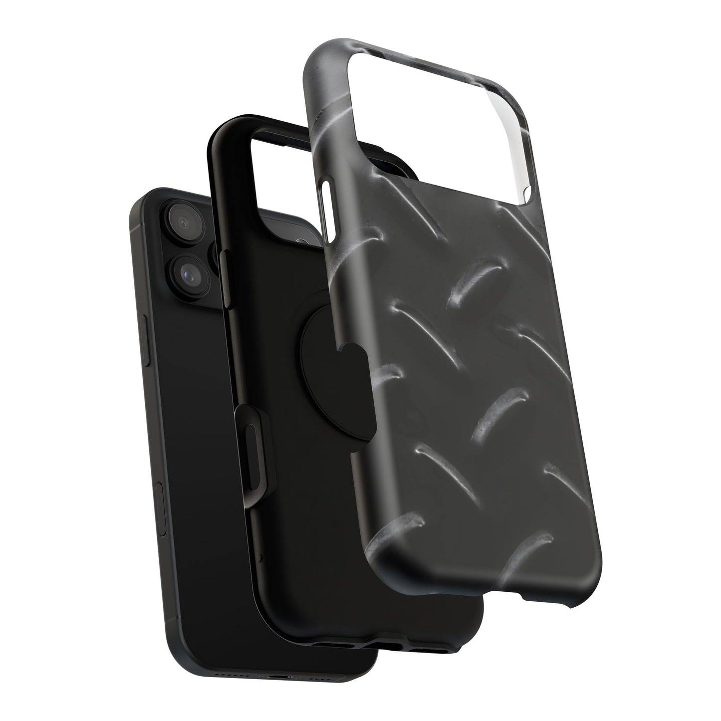 Impact-Resistant Phone Case – Blackout Plate