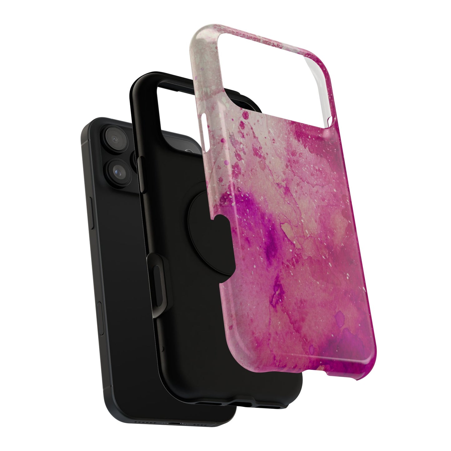 Impact-Resistant Phone Case – Spilled Wine