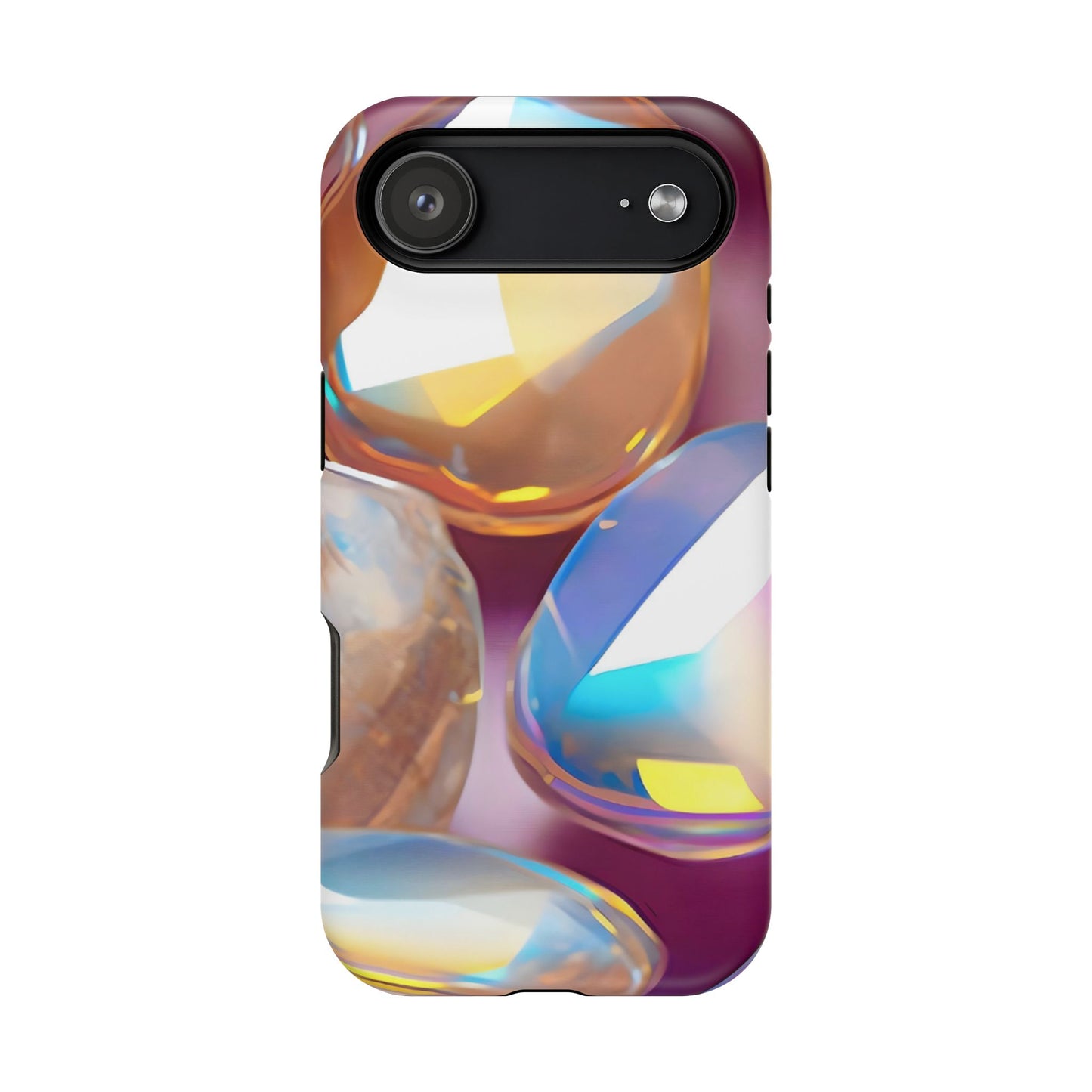 Wireless-Charging Compatible Case – Glass Candy
