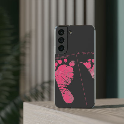 Flexi Case – Mom’s Little Pink Footprints