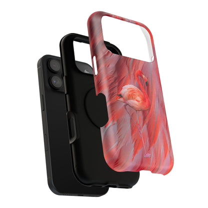 Impact-Resistant Phone Case – Scarlet Plume