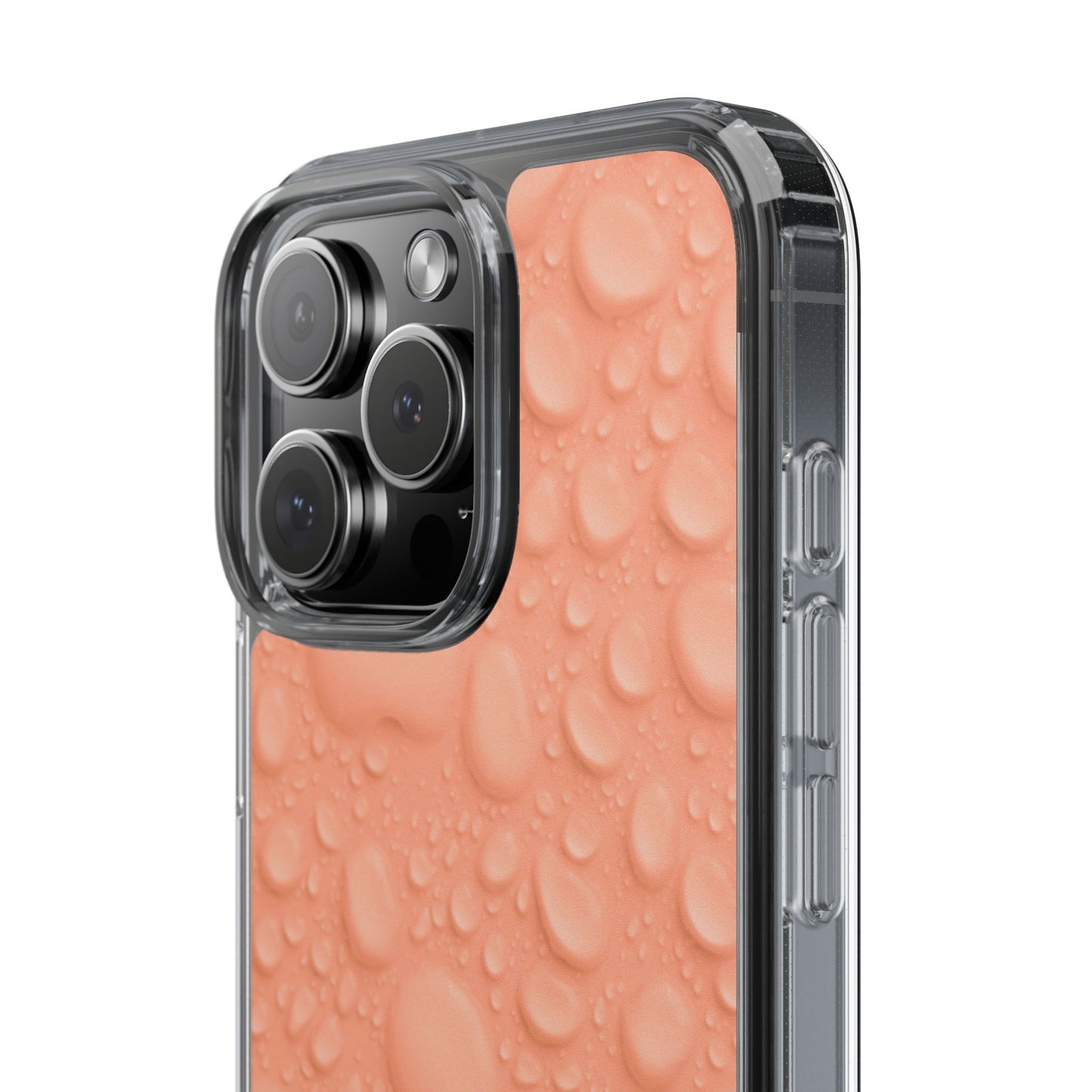 Clear Phone Case – Apricot Rain