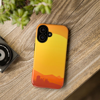 Protective Phone Case – Desert Sunrise