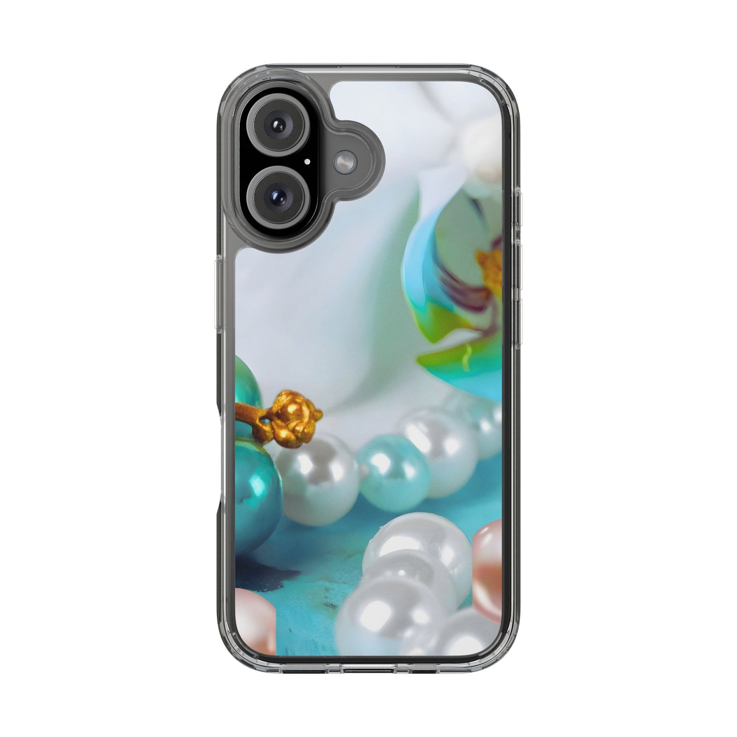 Clear Phone Case – Mermaid's Pearl