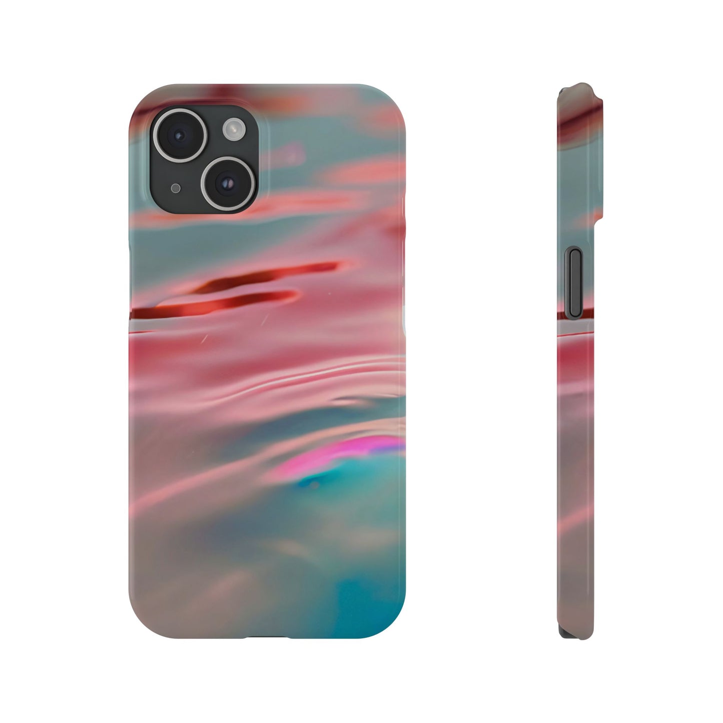 Slim Phone Case – Liquid Sunset