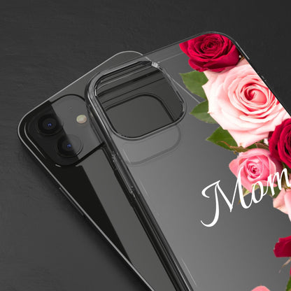 Clear Phone Case – Mom’s Rose Bouquet