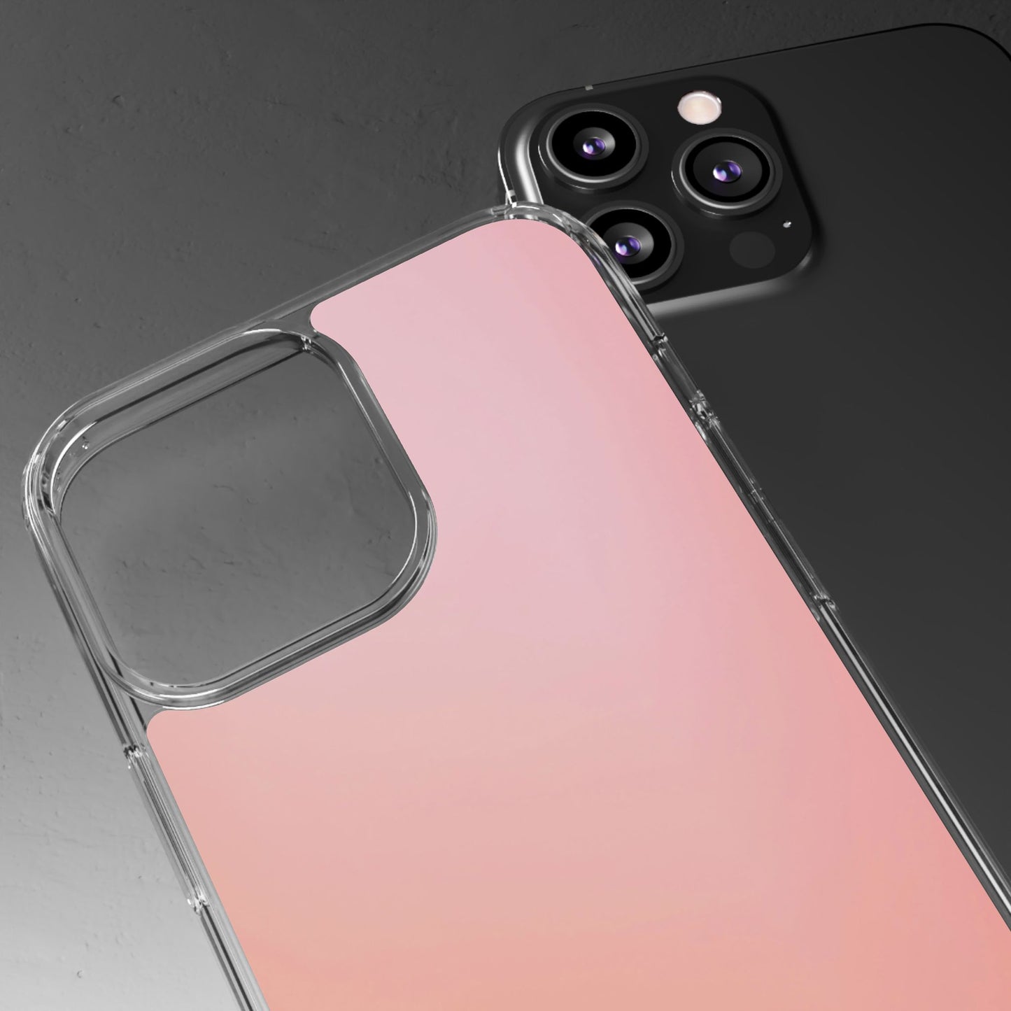 Clear Phone Case – Peachy Calm