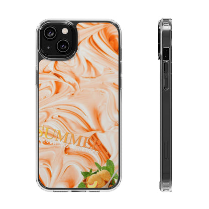 Clear Phone Case – Peach Sorbet