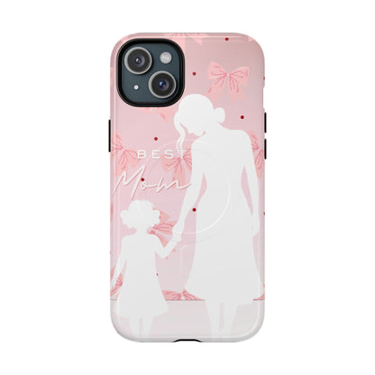 Protective Magnetic Phone Case – Best Mom: My Little Girl