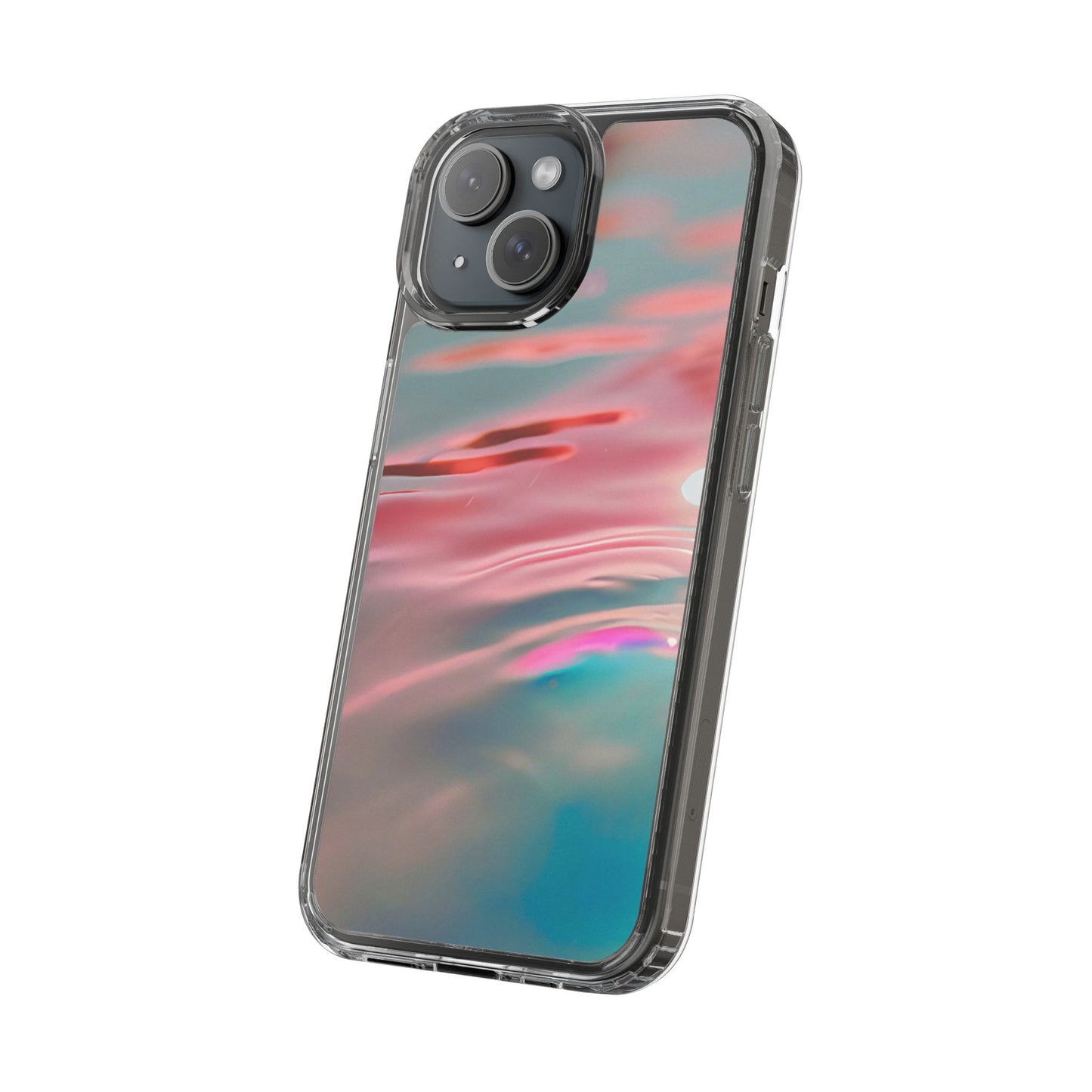 Clear Phone Case – Liquid Sunset