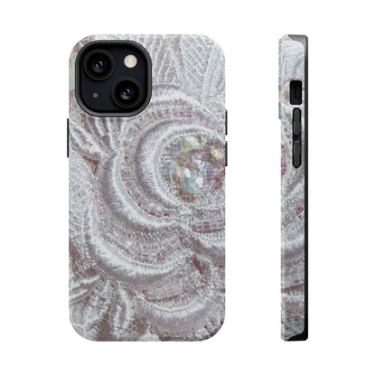 Wireless-Charging Compatible Case – Lace Veil