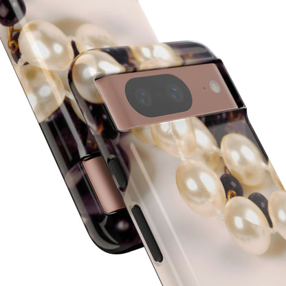Protective Phone Case – Noir Pearl