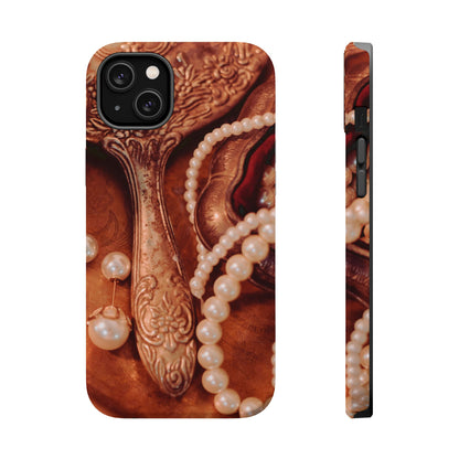 Wireless-Charging Compatible Case – Bronze Vanity