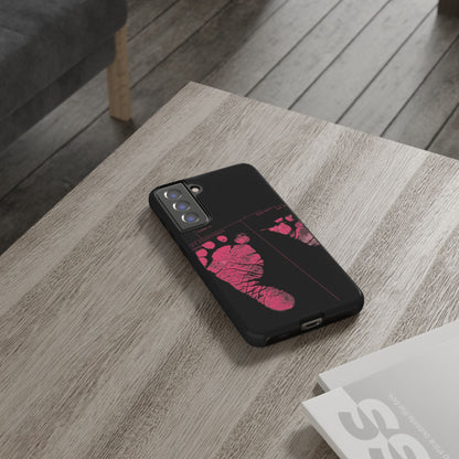 Protective Phone Case – Mom’s Little Pink Footprints