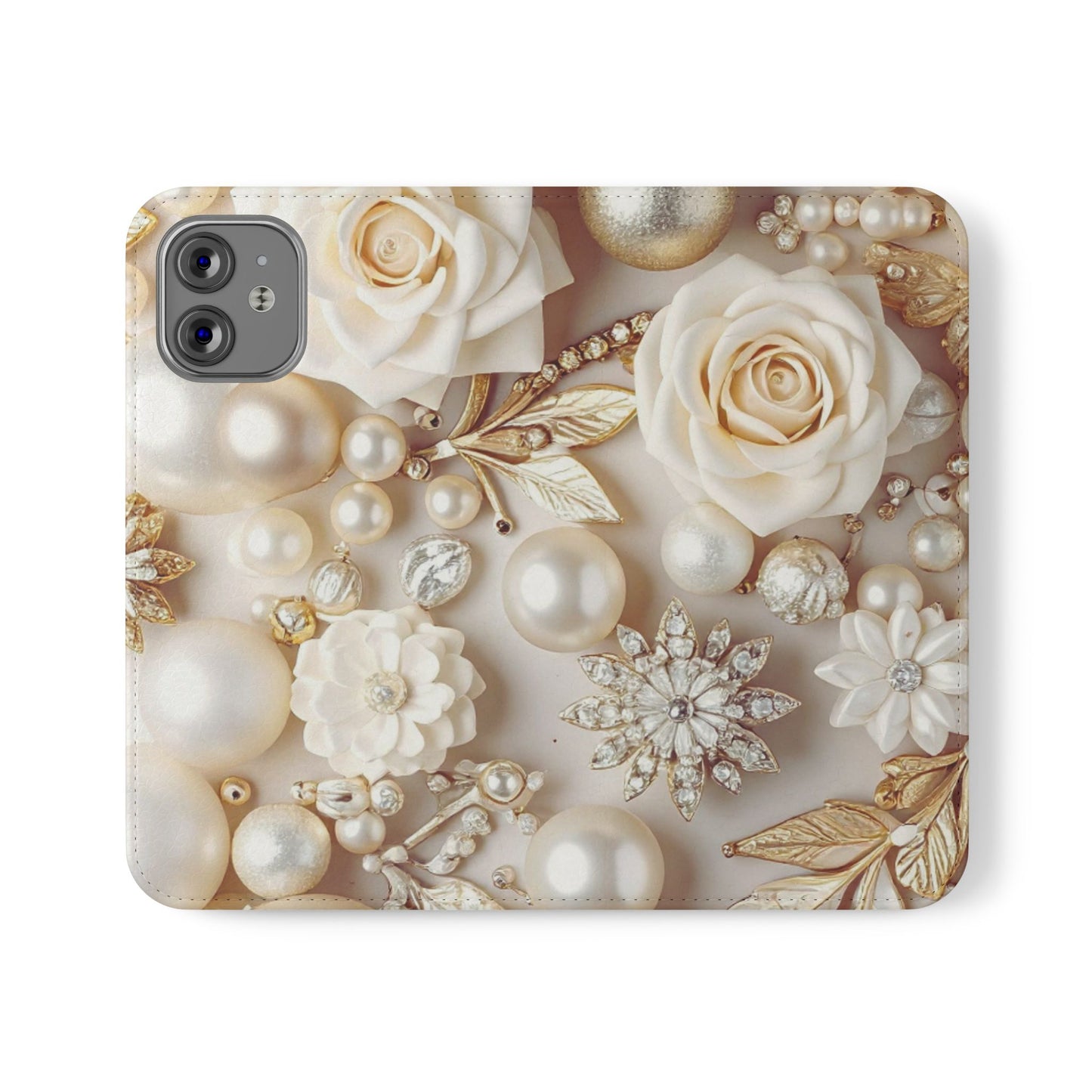 Flip Case – Ivory Opulence