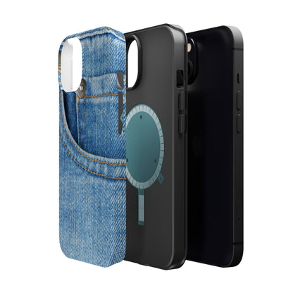 Wireless-Charging Compatible Case – Blue Jean Baby