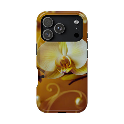 Protective Phone Case – Amber Orchid
