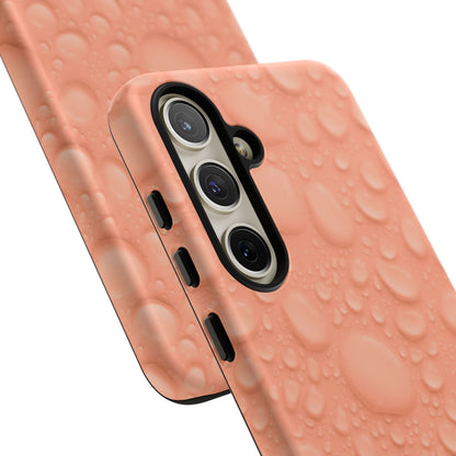 Protective Phone Case – Apricot Rain