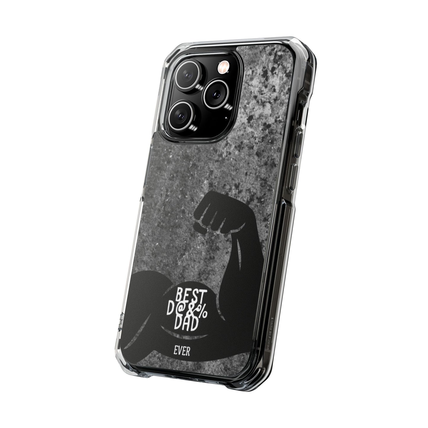 Clear Magnetic Phone Case – Best Dad Ever