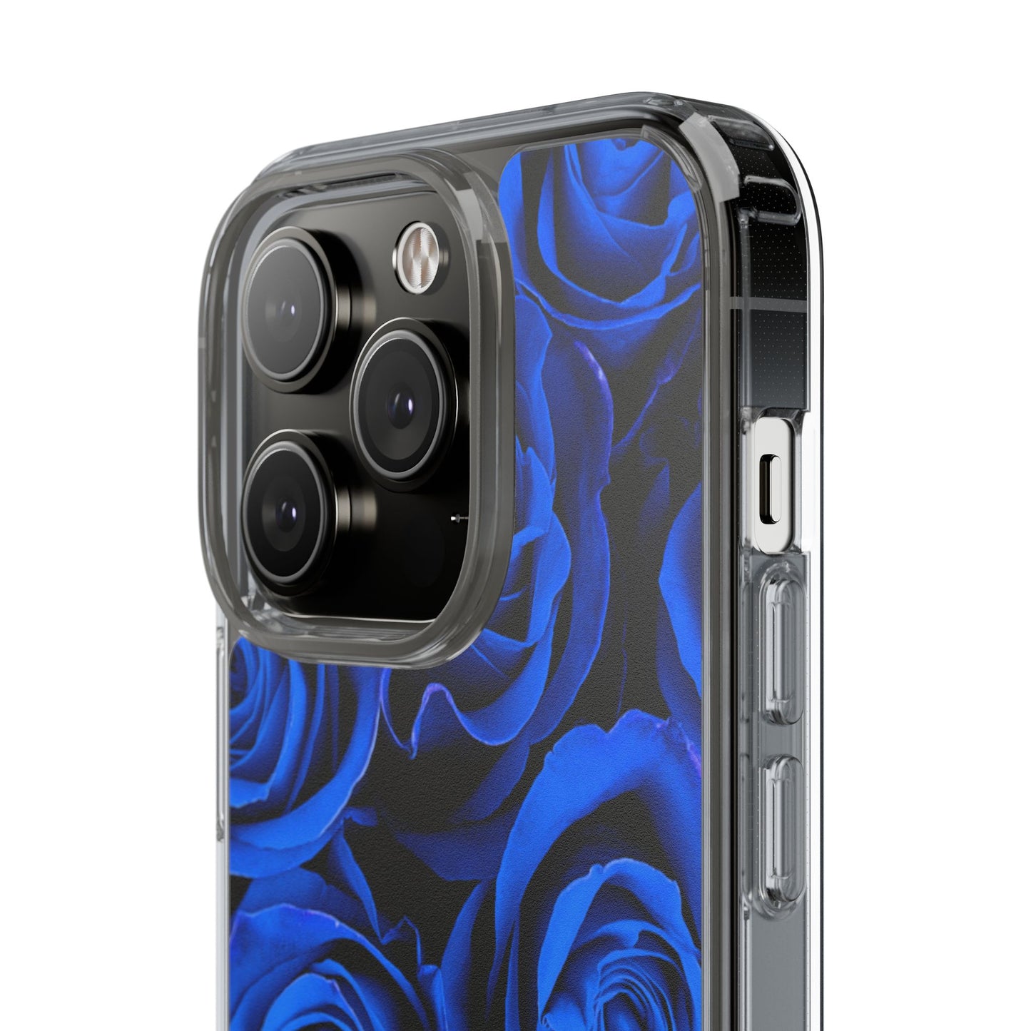 Clear Phone Case – Midnight Bloom