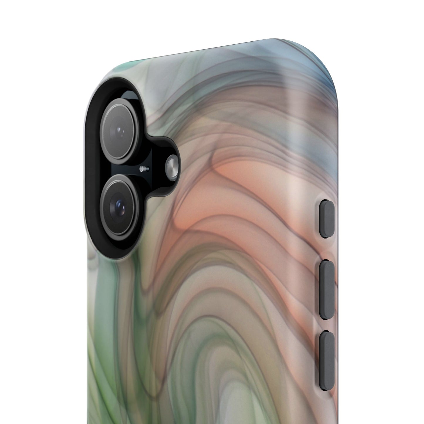 Impact-Resistant Phone Case – Marble Flow