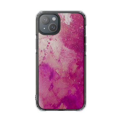 Clear Magnetic Phone Case – Spilled Wine
