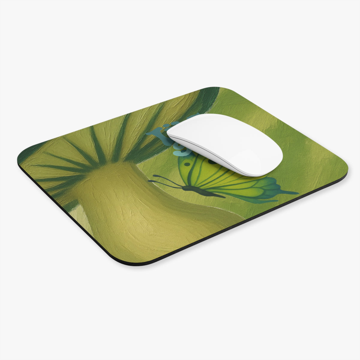 Rectangle Mouse Pad – Live Green