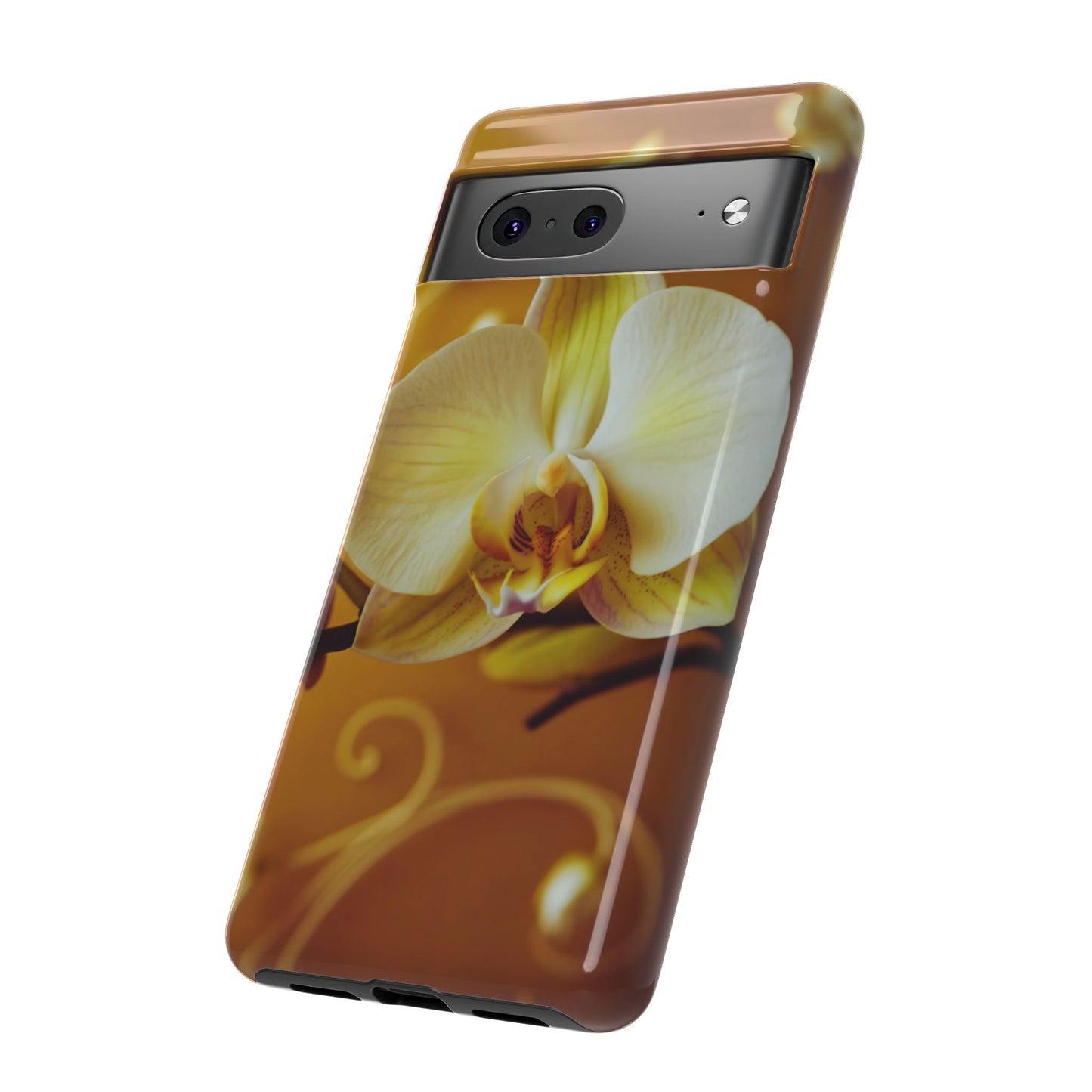 Protective Phone Case – Amber Orchid