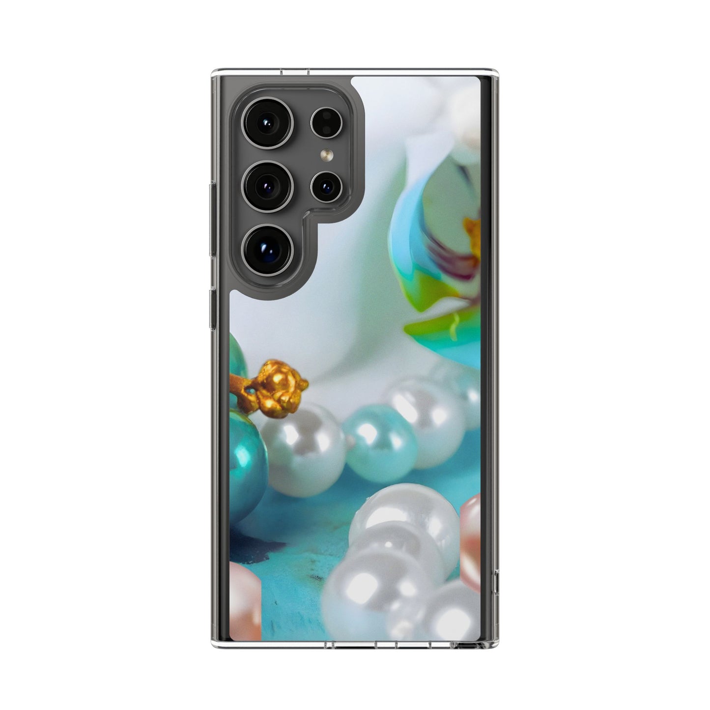 Clear Phone Case – Mermaid's Pearl