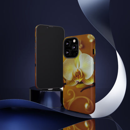 Protective Phone Case – Amber Orchid