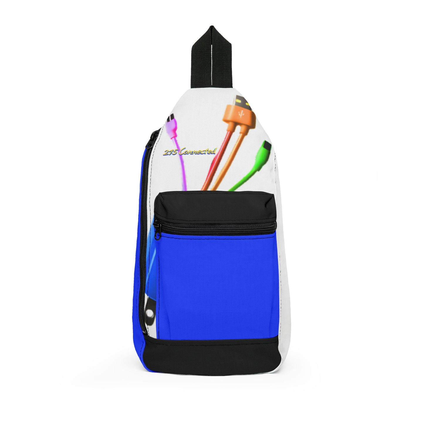 Sling Bag – 215 Connected Plug Logo Design