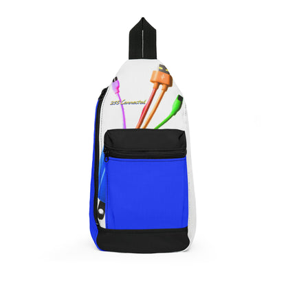 Sling Bag – 215 Connected Plug Logo Design
