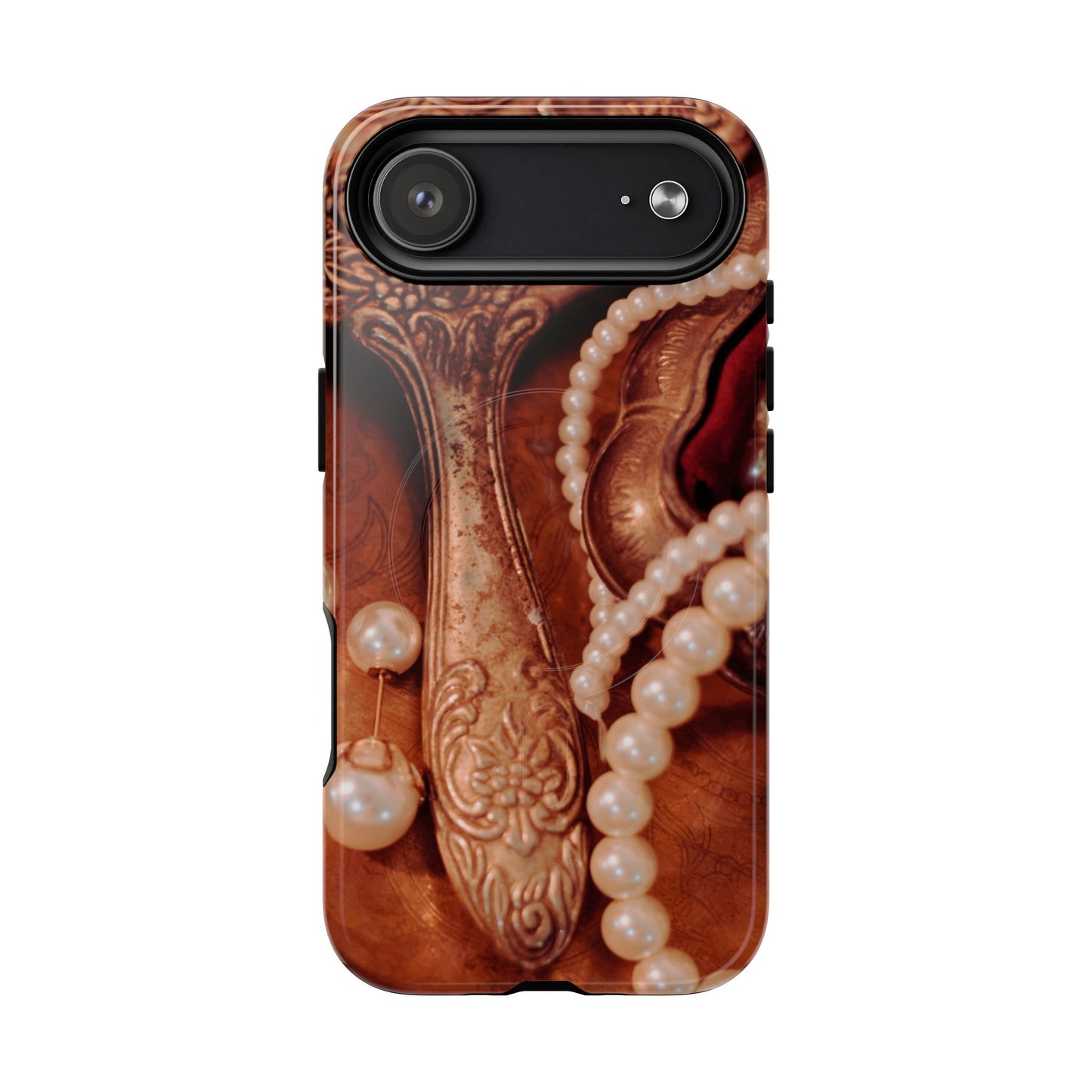 Protective Magnetic Phone Case – Bronze Vanity