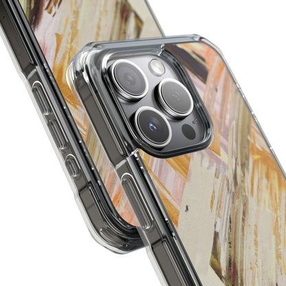 Clear Magnetic Phone Case – Brush & Bronze