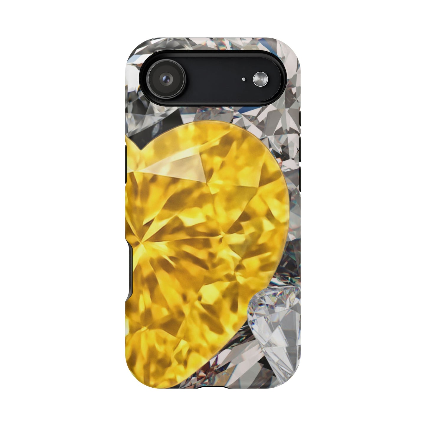 Wireless-Charging Compatible Case – Heart of Gold