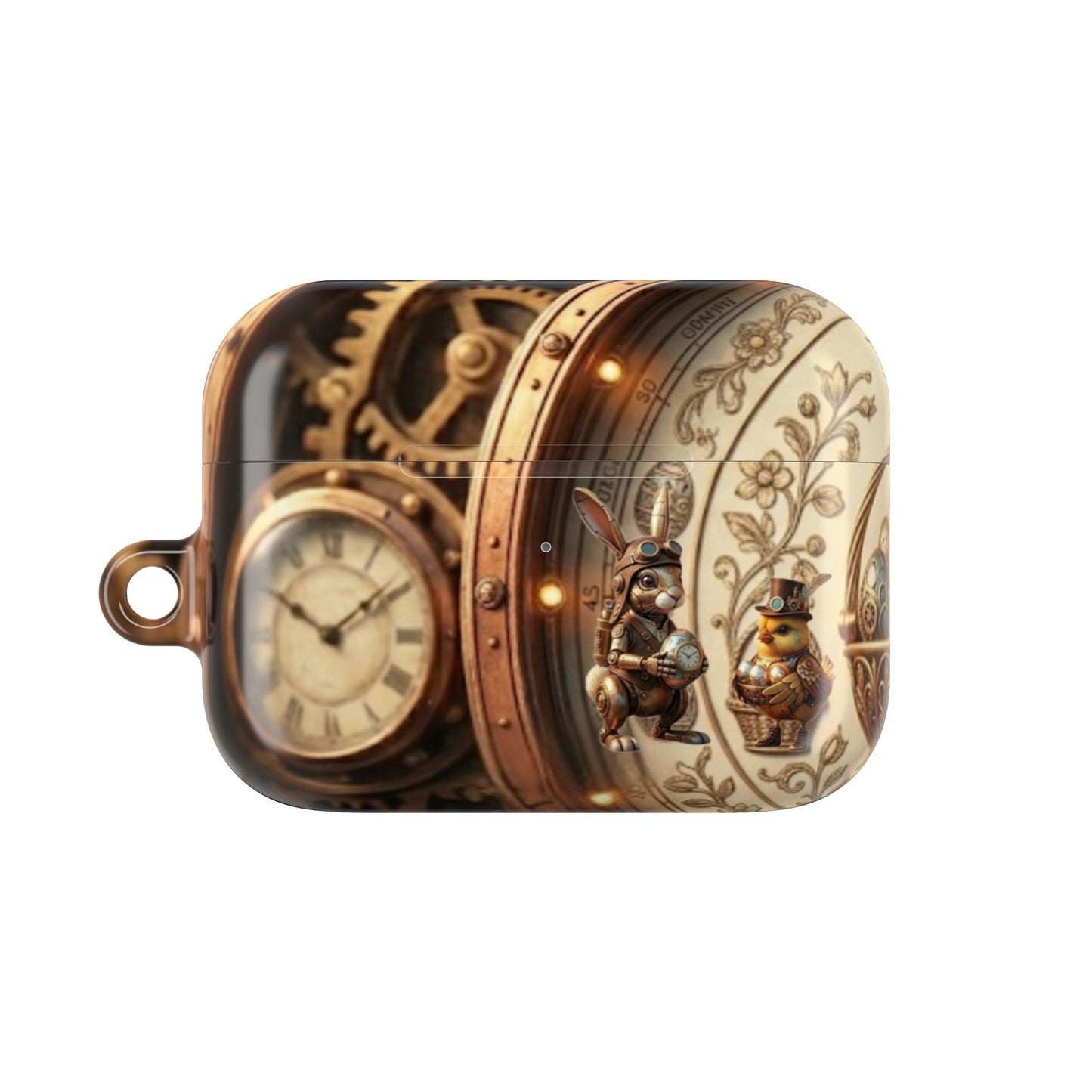 Earbud Case Cover – Clockwork Cottontail