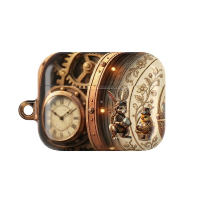 Earbud Case Cover – Clockwork Cottontail
