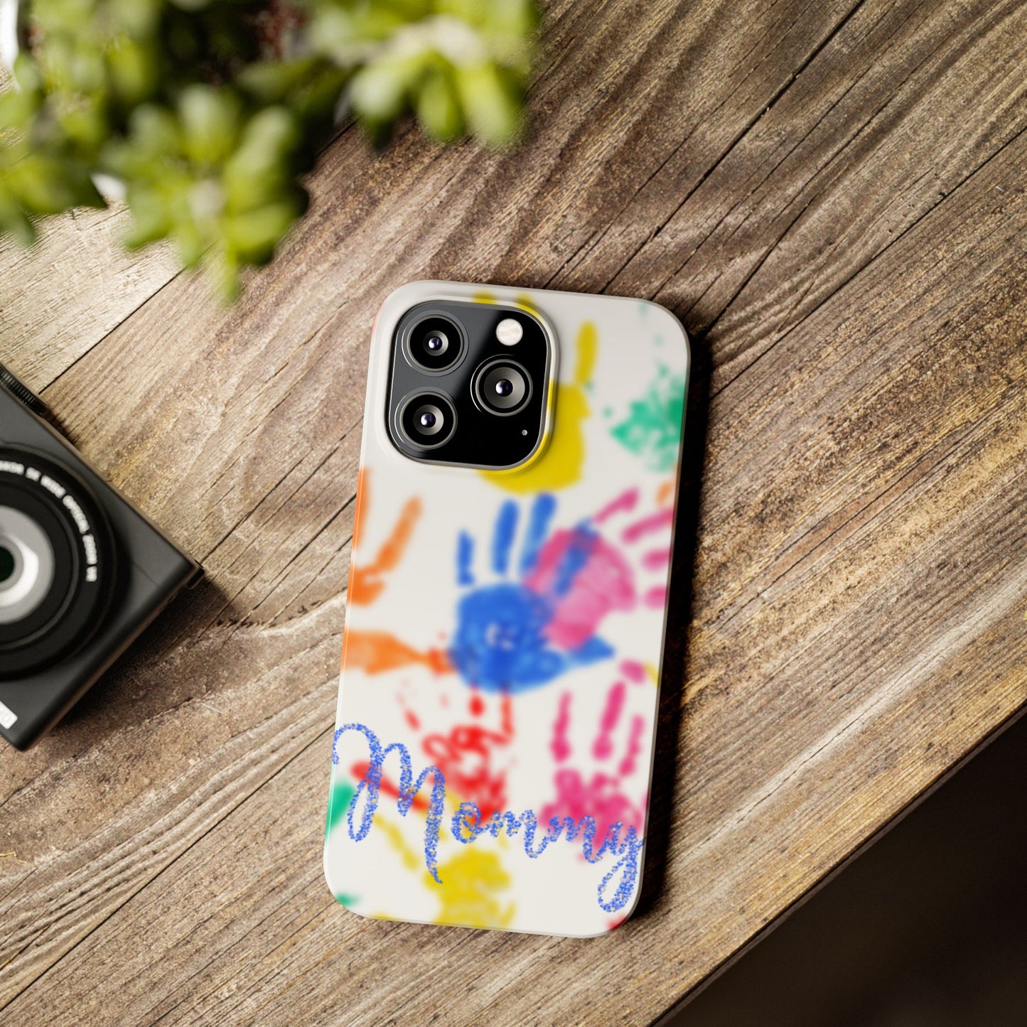 Slim Phone Case – Handprint Memories