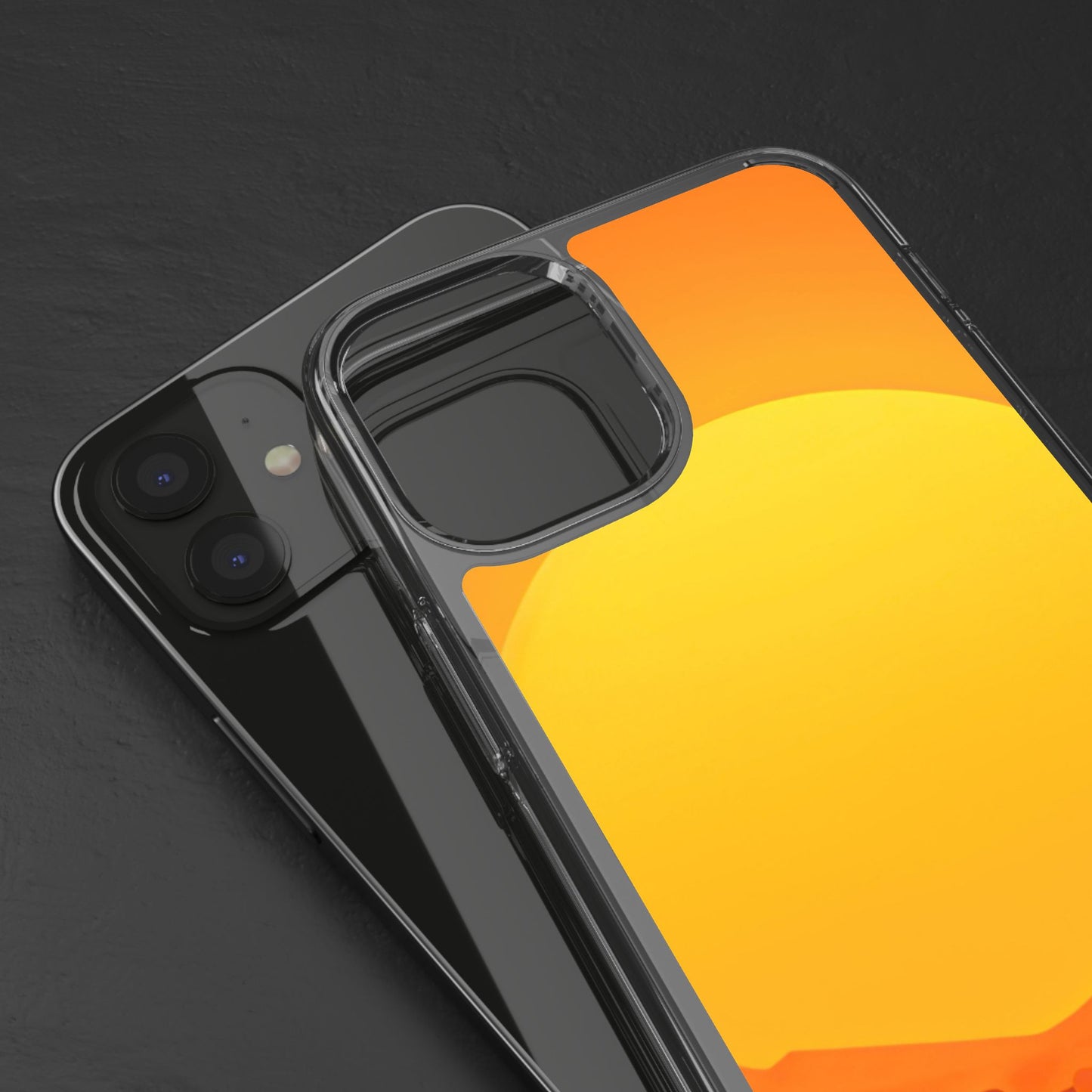Clear Phone Case – Desert Sunrise