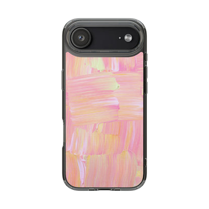 Clear Phone Case – Sorbet Stroke