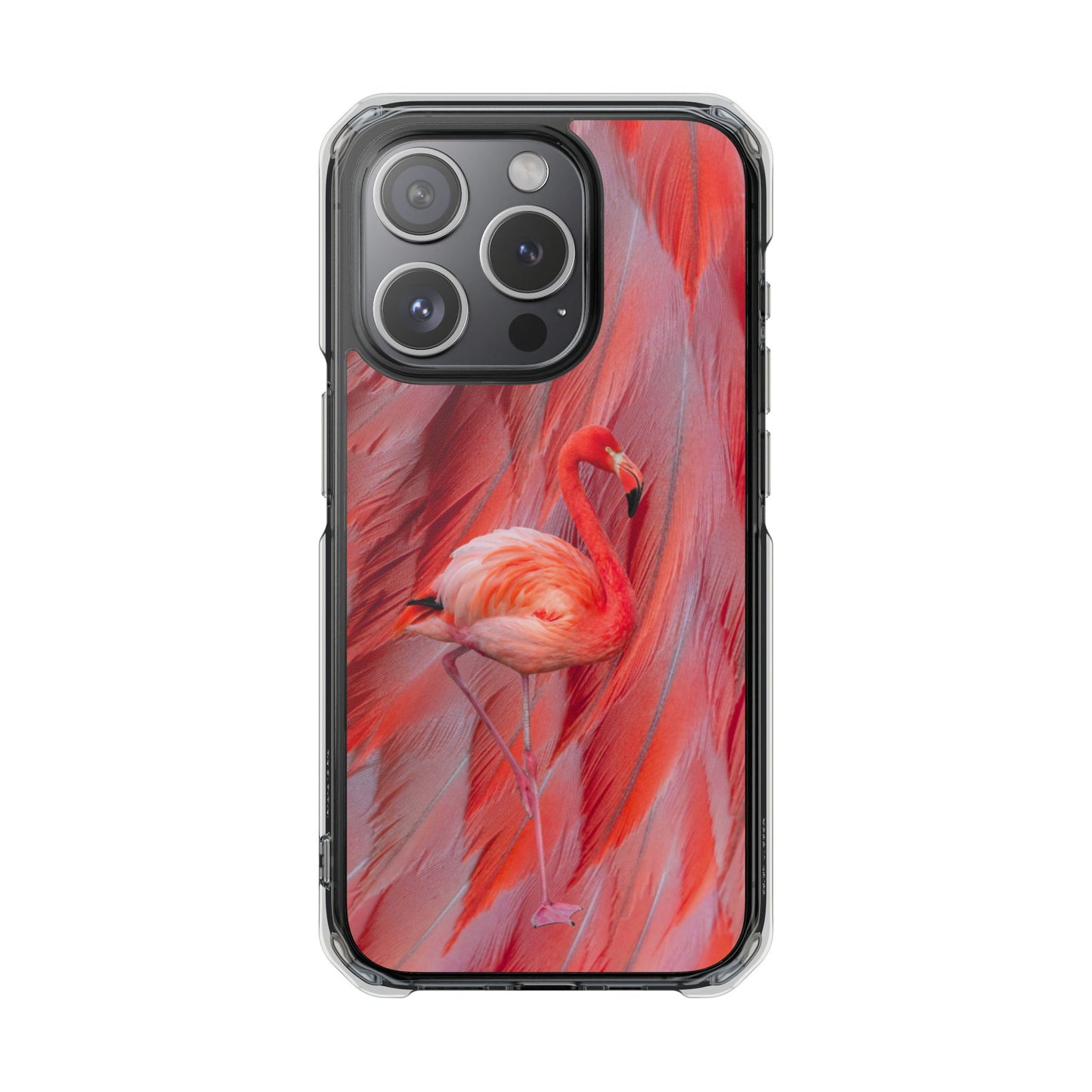 Clear Magnetic Phone Case – Scarlet Plume