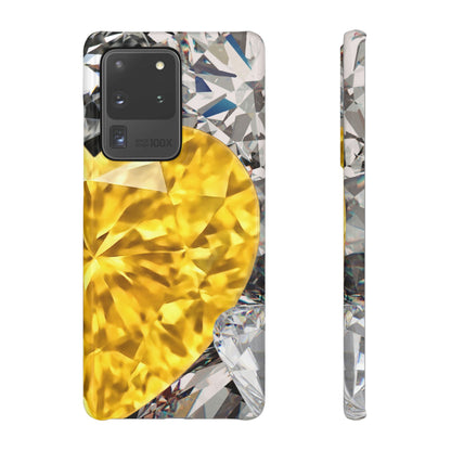 Snap Phone Case – Heart of Gold