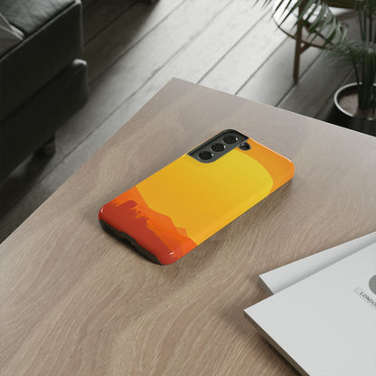 Protective Phone Case – Desert Sunrise
