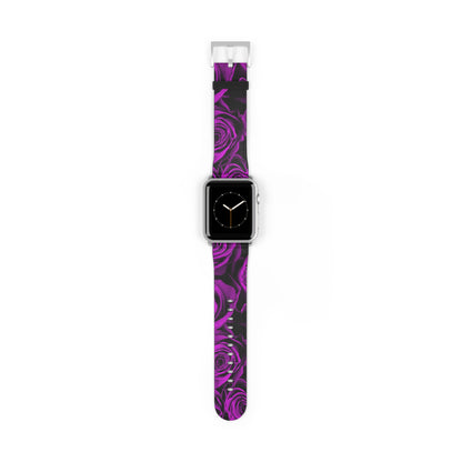 Watch Band – Amethyst Roses