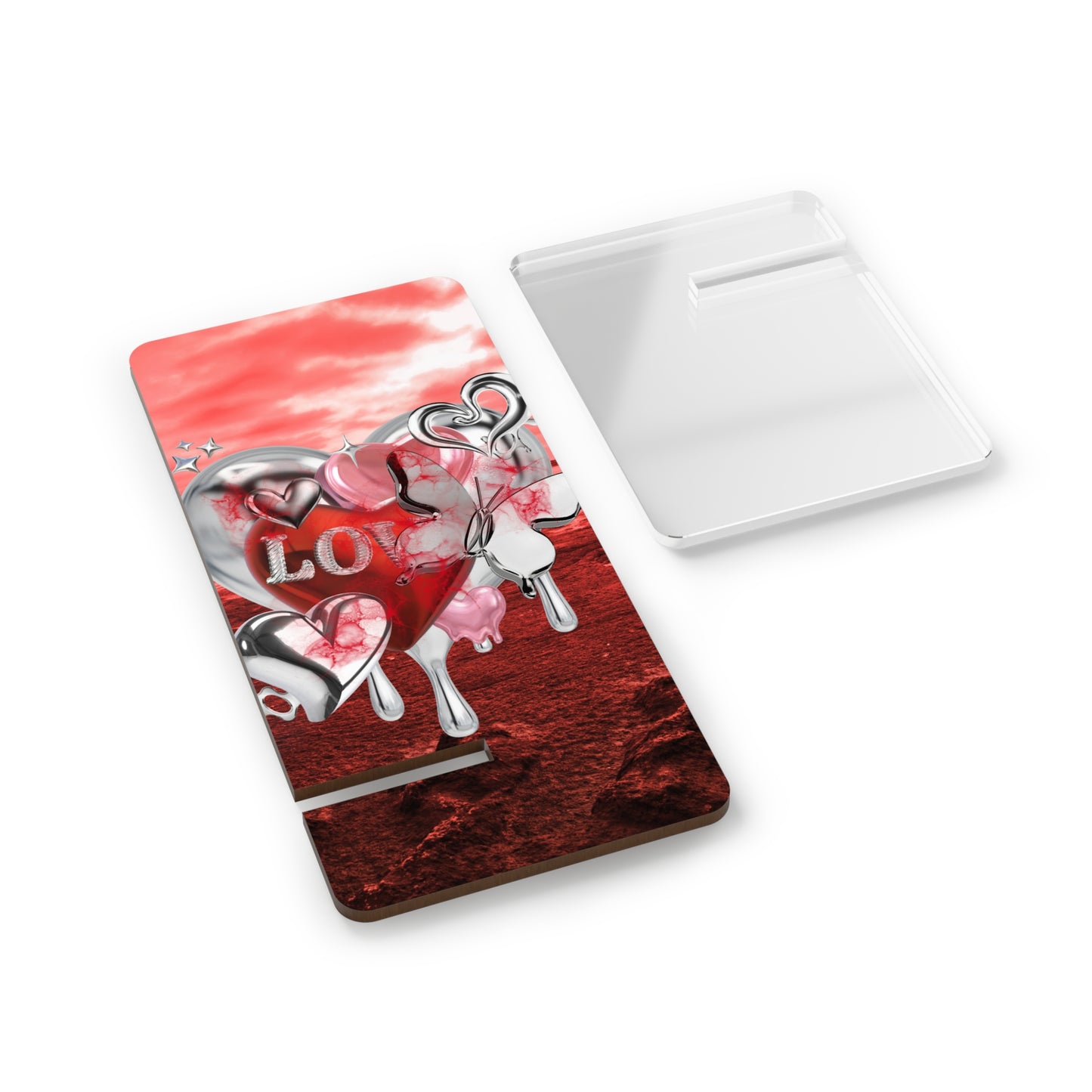 Phone Stand – Chrome Love