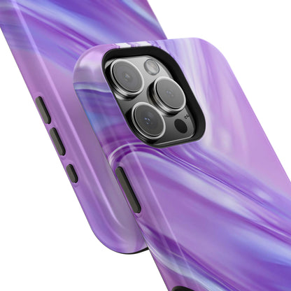 Impact-Resistant Phone Case – Lavender Wave