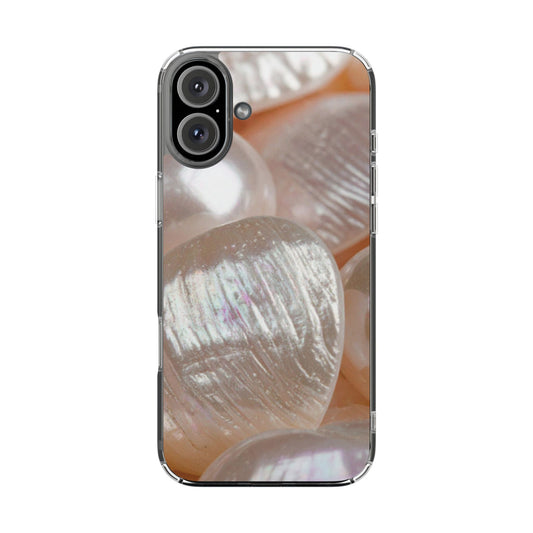 Clear Magnetic Phone Case – Blush Pearl