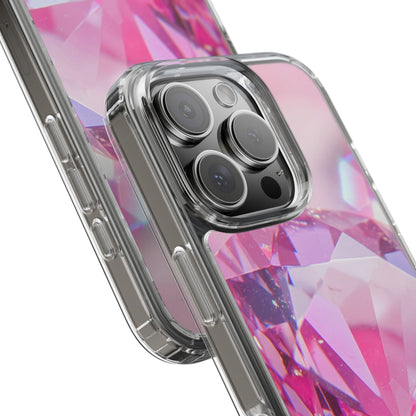Clear Phone Case – Pink Ice